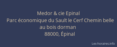 Medor & cie Epinal