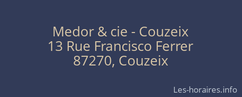 Medor & cie - Couzeix