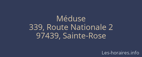 Méduse