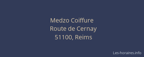 Medzo Coiffure