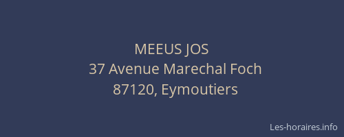 MEEUS JOS