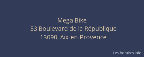 Mega Bike
