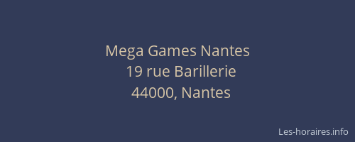 Mega Games Nantes