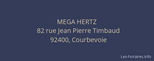 MEGA HERTZ