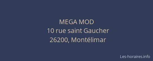 MEGA MOD