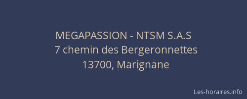 MEGAPASSION - NTSM S.A.S
