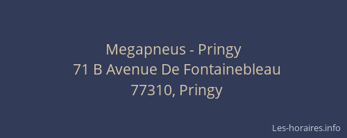 Megapneus - Pringy