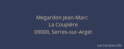 Megardon Jean-Marc