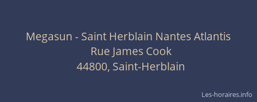 Megasun - Saint Herblain Nantes Atlantis