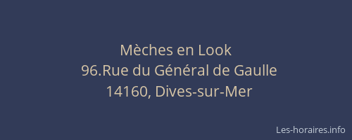 M&egrave;ches en Look