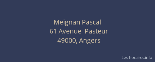 Meignan Pascal