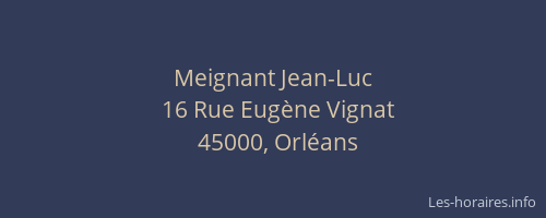 Meignant Jean-Luc