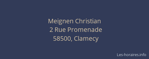 Meignen Christian