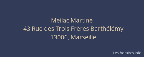 Meilac Martine