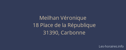 Meilhan Véronique