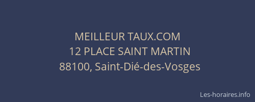 MEILLEUR TAUX.COM