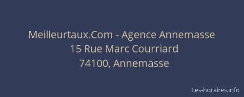 Meilleurtaux.Com - Agence Annemasse