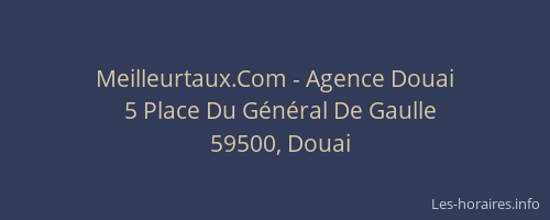 Meilleurtaux.Com - Agence Douai