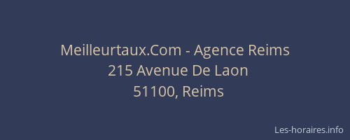 Meilleurtaux.Com - Agence Reims