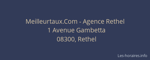 Meilleurtaux.Com - Agence Rethel
