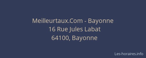 Meilleurtaux.Com - Bayonne