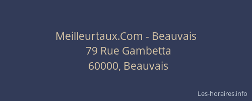 Meilleurtaux.Com - Beauvais