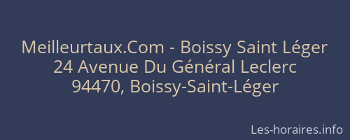 Meilleurtaux.Com - Boissy Saint Léger