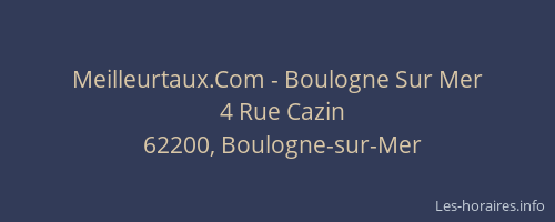 Meilleurtaux.Com - Boulogne Sur Mer