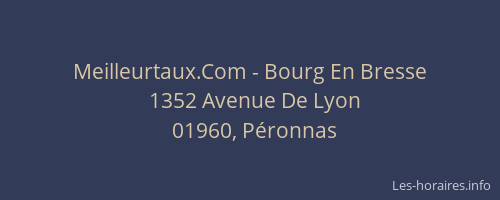 Meilleurtaux.Com - Bourg En Bresse