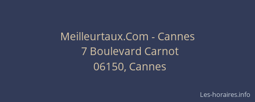 Meilleurtaux.Com - Cannes