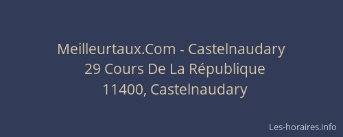 Meilleurtaux.Com - Castelnaudary