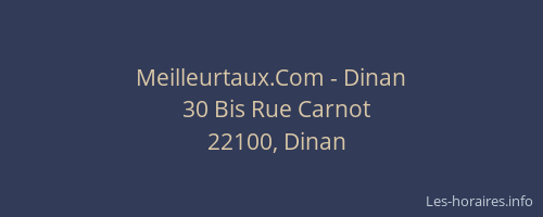 Meilleurtaux.Com - Dinan