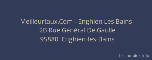 Meilleurtaux.Com - Enghien Les Bains