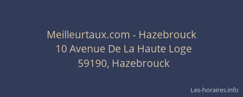 Meilleurtaux.com - Hazebrouck