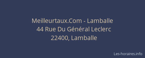 Meilleurtaux.Com - Lamballe