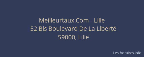 Meilleurtaux.Com - Lille