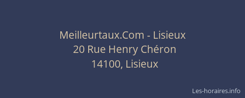 Meilleurtaux.Com - Lisieux