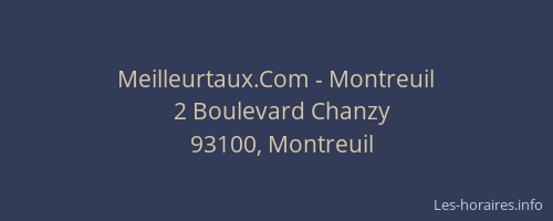 Meilleurtaux.Com - Montreuil