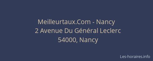 Meilleurtaux.Com - Nancy