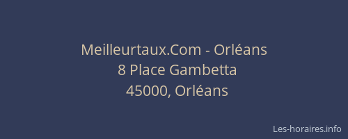 Meilleurtaux.Com - Orléans