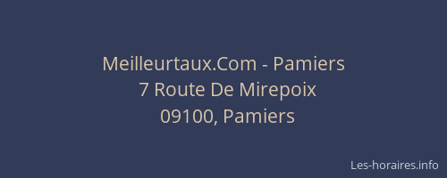 Meilleurtaux.Com - Pamiers