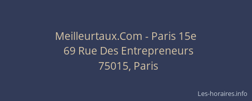 Meilleurtaux.Com - Paris 15e