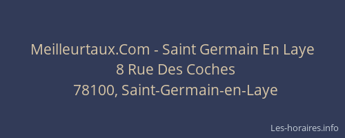 Meilleurtaux.Com - Saint Germain En Laye