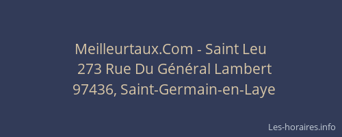 Meilleurtaux.Com - Saint Leu