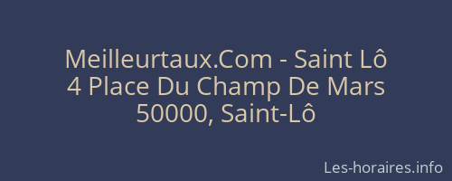 Meilleurtaux.Com - Saint Lô