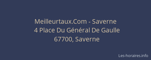Meilleurtaux.Com - Saverne