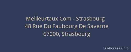 Meilleurtaux.Com - Strasbourg