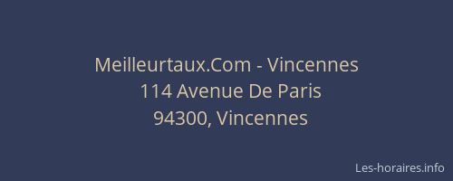 Meilleurtaux.Com - Vincennes