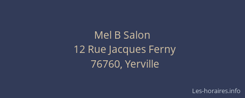 Mel B Salon