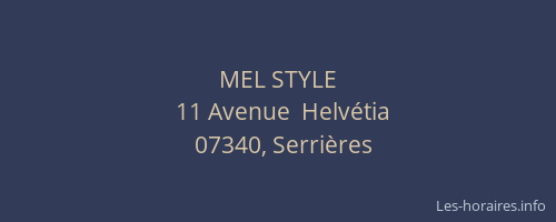 MEL STYLE